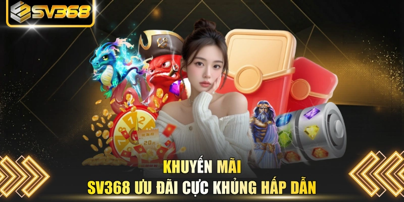 Khuyến mãi SV368 ưu đãi cực khủng hấp dẫn