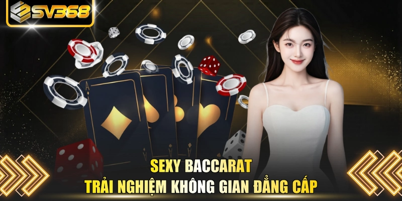 Sexy Baccarat trải nghiệm không gian đẳng cấp